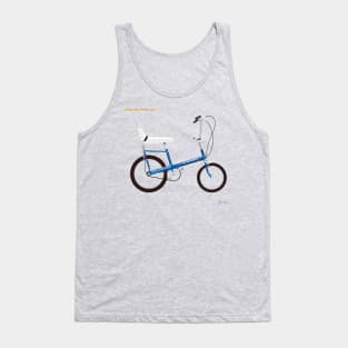 Raleigh Chopper Mk 1 Girlie Horizon Blue Tank Top